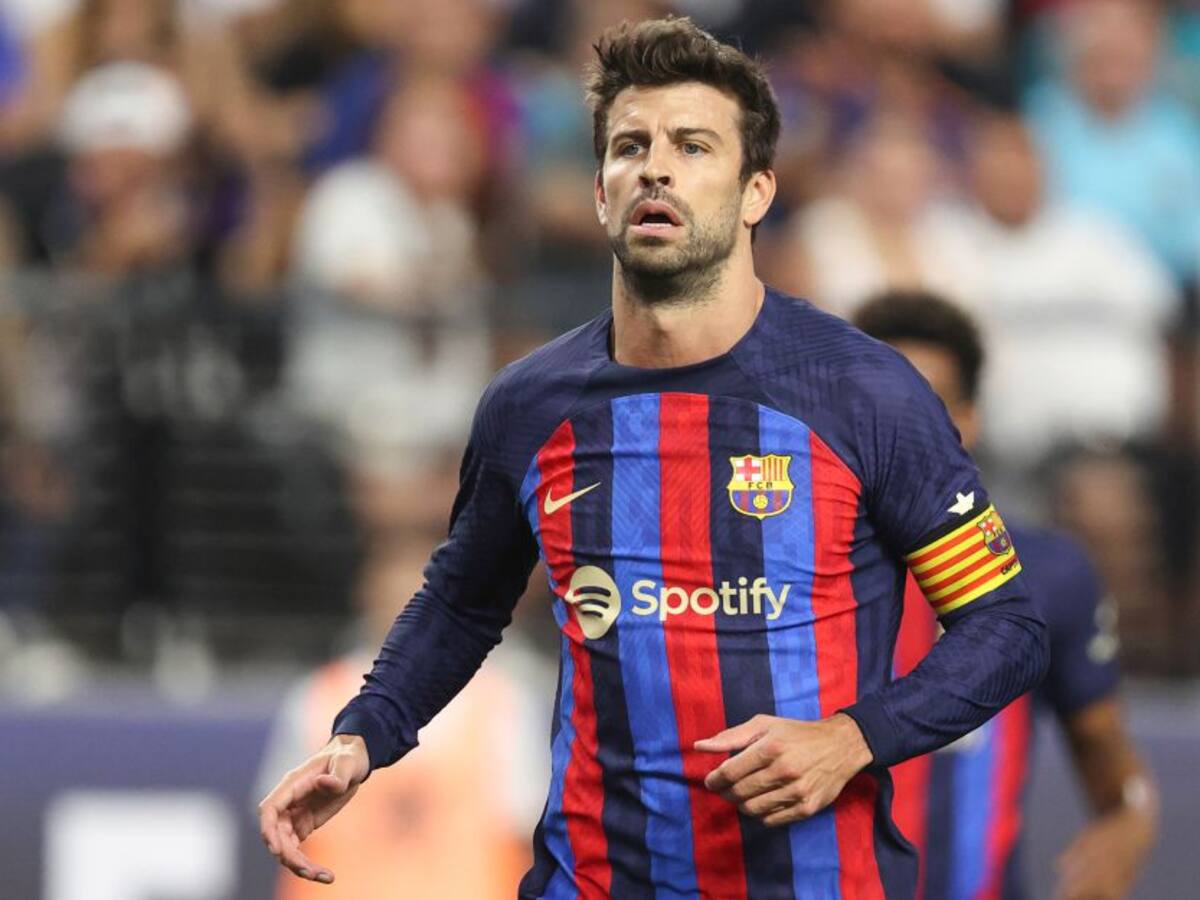 Piqué fue abucheado en EE.UU. y le recordaron a Shakira en pleno partido