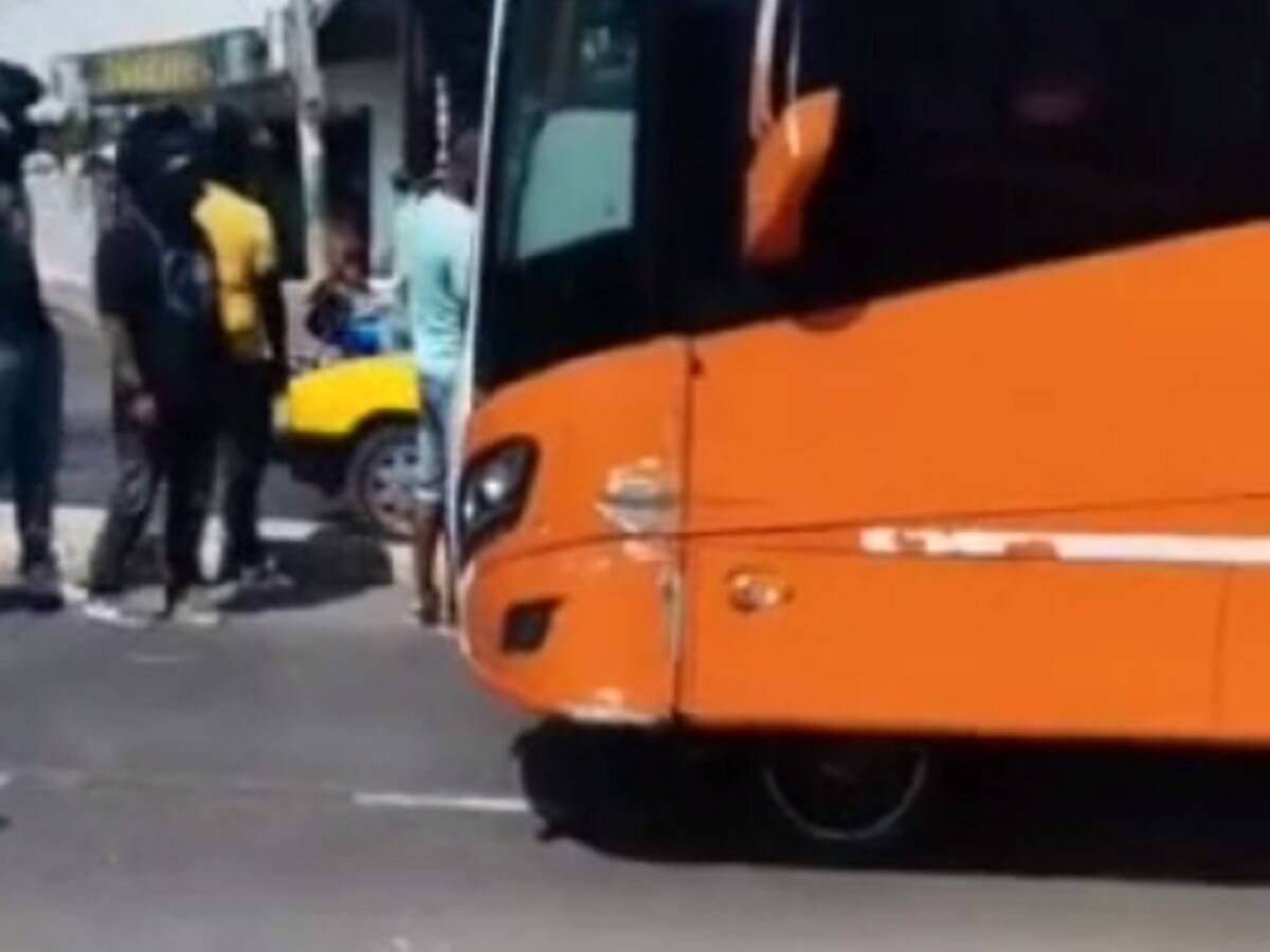 Menor de edad resultó herido tras ser arrollado por bus de Transcaribe