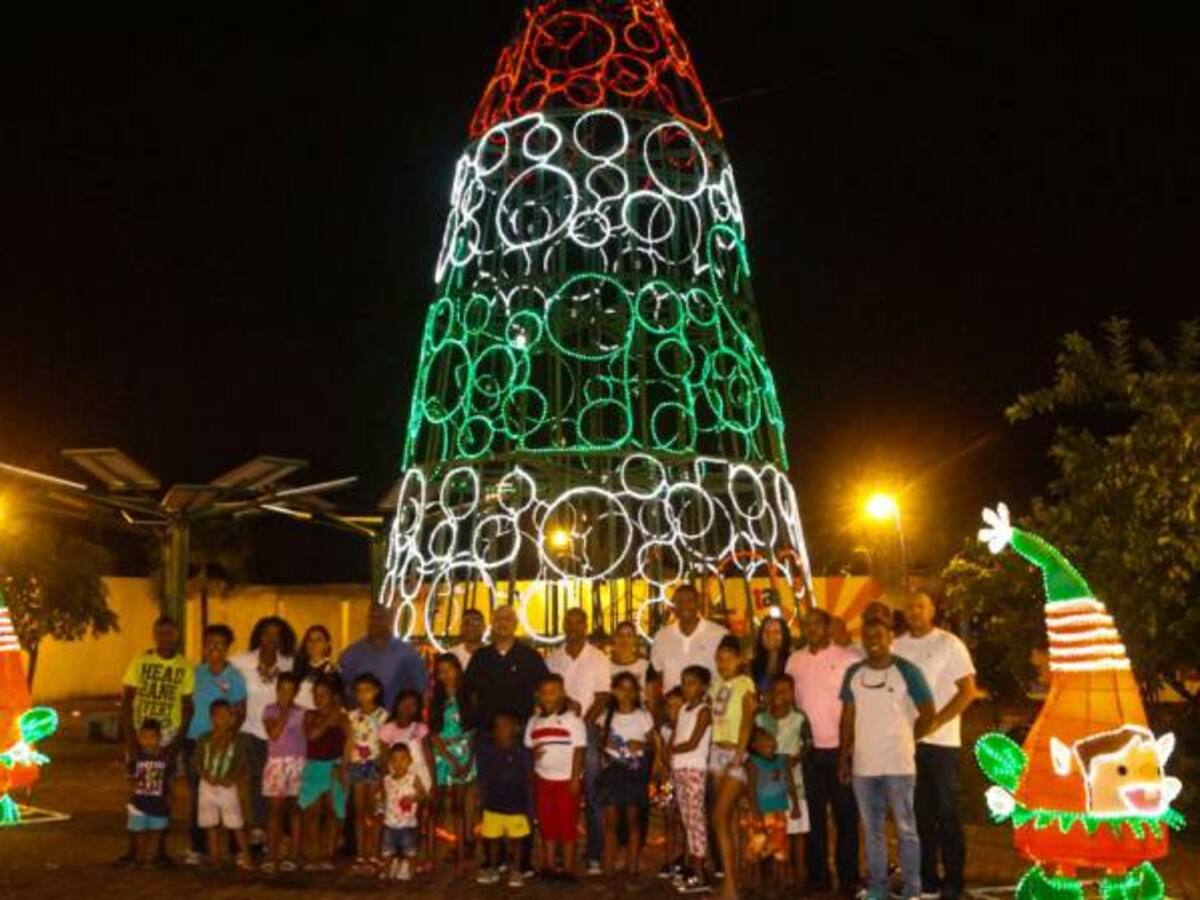 San Andrés ya encendió sus luces de Navidad