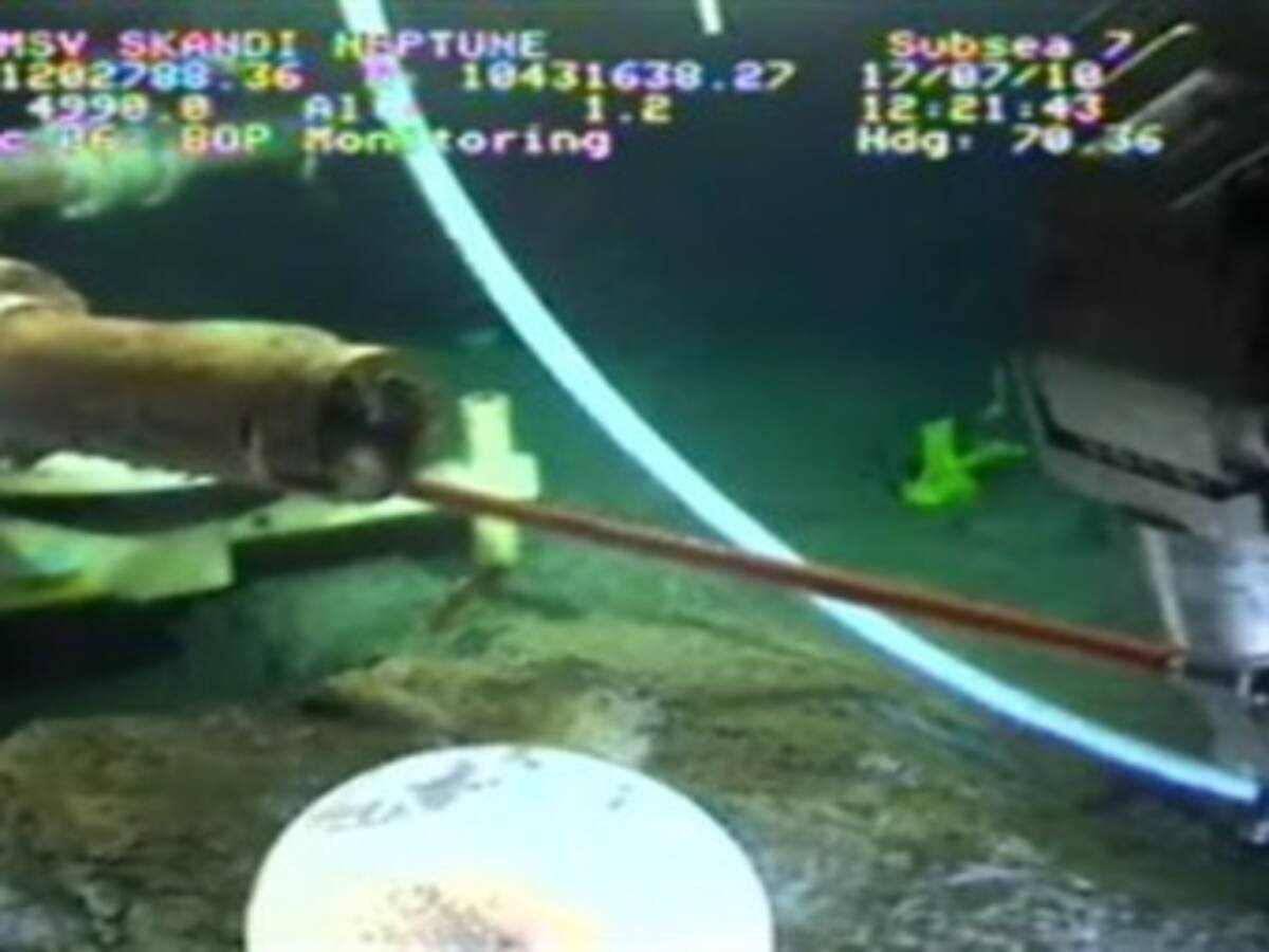 BP inicia pruebas para sellado definitivo del pozo en el Golfo de México