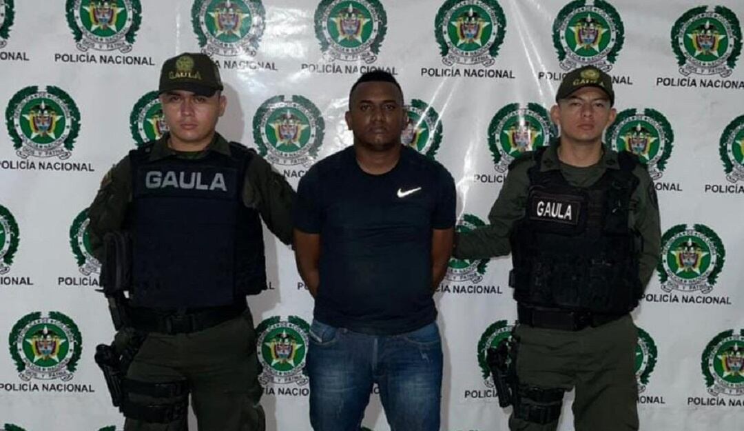 Alias Vargas, presunto cabecilla de este grupo en el Atlántico