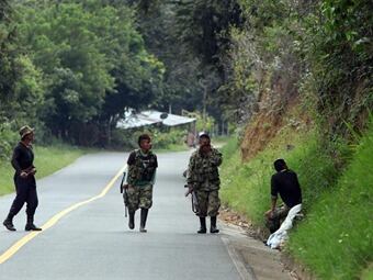 Los hechos son atribuídos al frente Tercero de las Farc. Foto: EFE