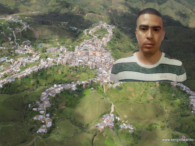 Yeison Alfonso Sánchez Zapata, alias de Chorizo. Asesinado en Anorí - fotos cortesía