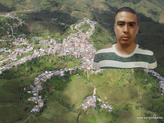 Yeison Alfonso Sánchez Zapata, alias de Chorizo. Asesinado en Anorí - fotos cortesía