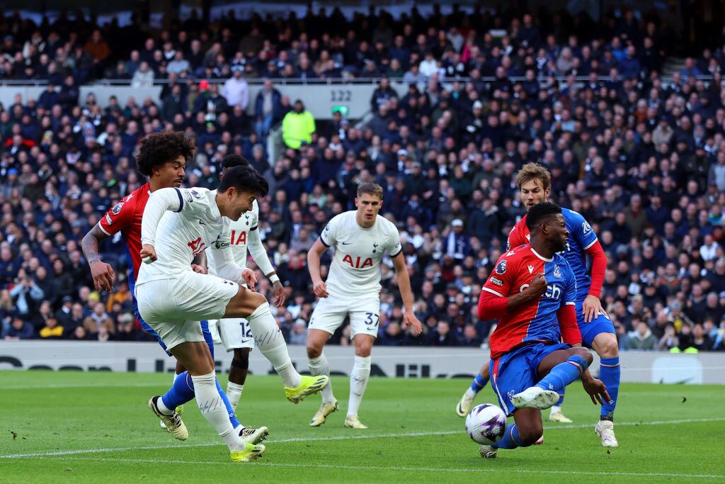Contundente victoria del Tottenham a Crystal Palace / Getty Images
