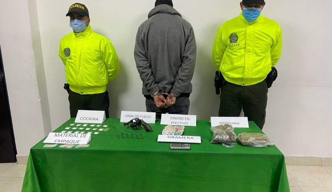 Crédito: Policía Metropolitana Manizales.