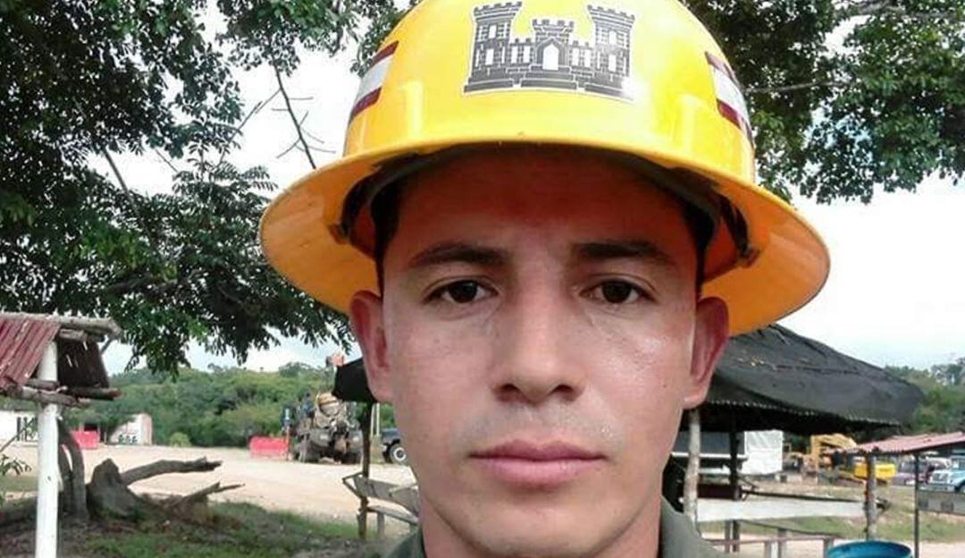 Soldado Yeison Matínez, secuesutrado en Tibú 