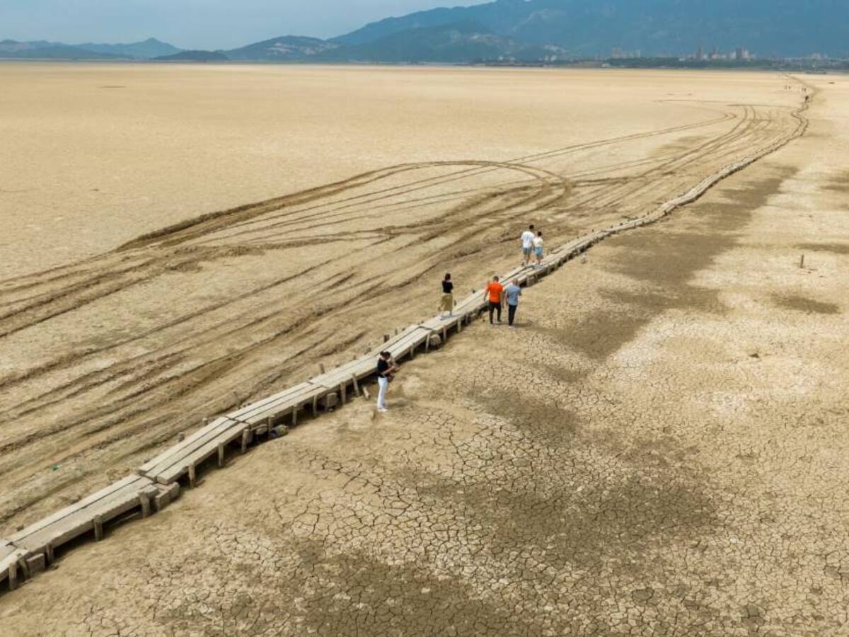 China tuvo su agosto más caluroso desde 1961