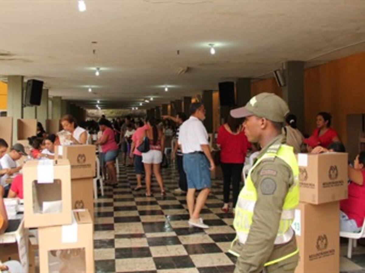 7.000 uniformados vigilarán elección presidencial en el Atlántico