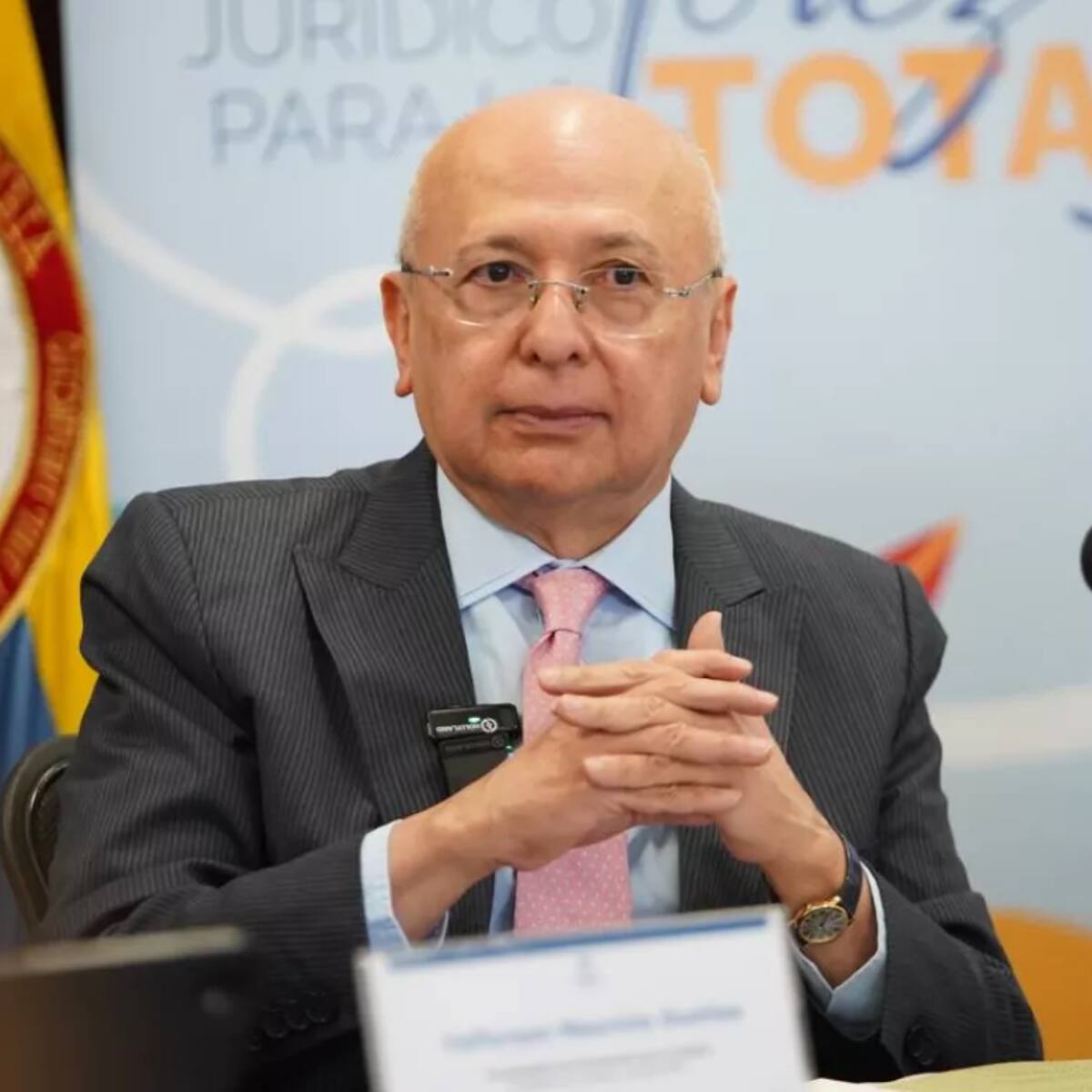 Ministro de Justicia propone reformar el sistema penal acusatorio actual: “colapsó, es un fracaso”
