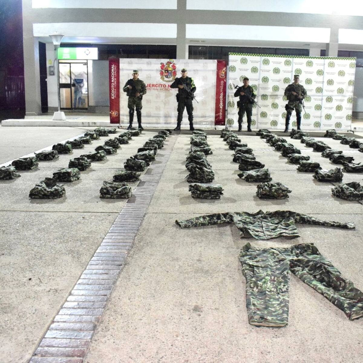 En Caquetá, incautan material de guerra e intendencia