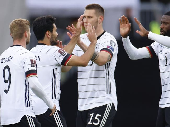 Selección alemania ante Islando en las Eliminatorias a Catar 2022