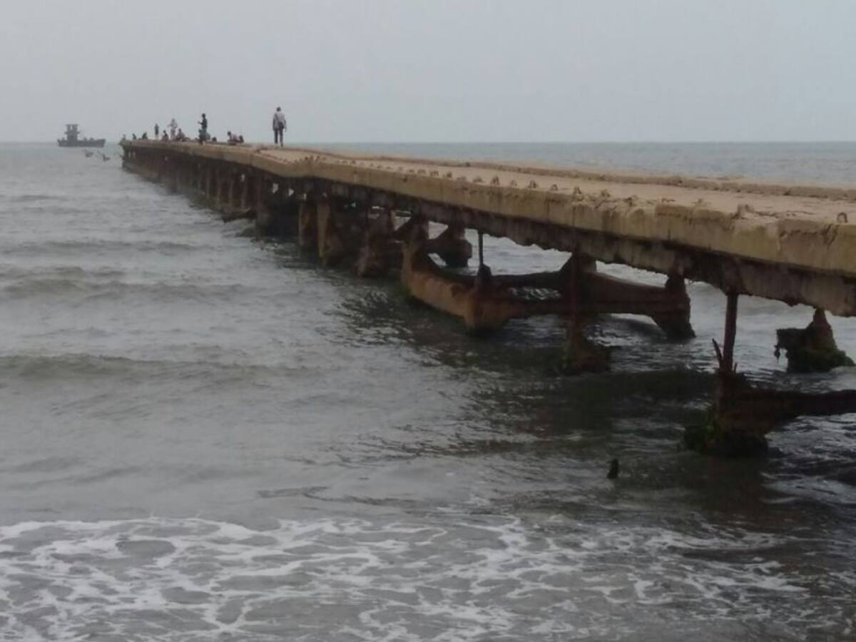 Se están robando el viejo muelle de Puerto Colombia