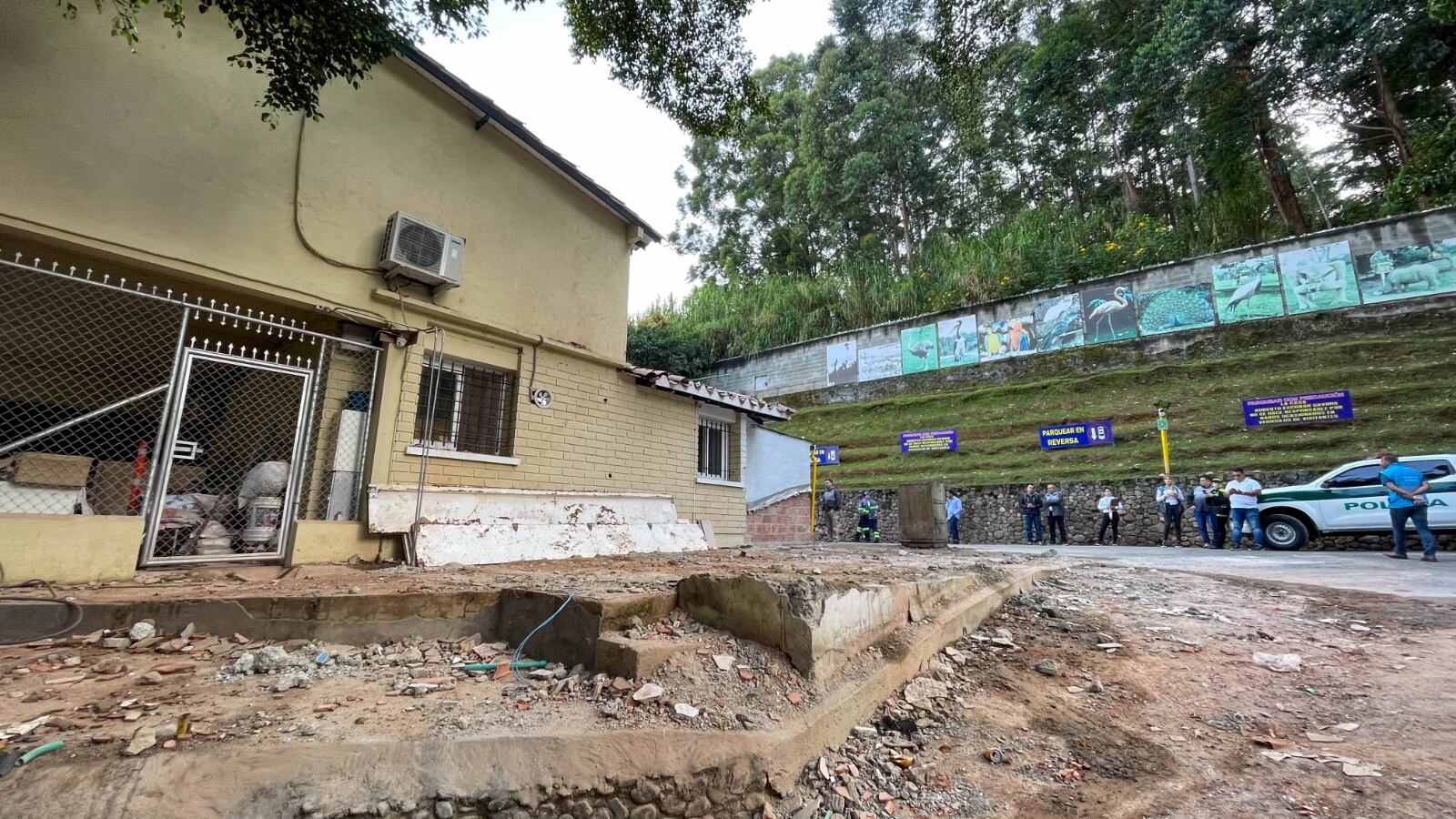 Museo Pablo Escobar demolido - Foto alcaldía de Medellín