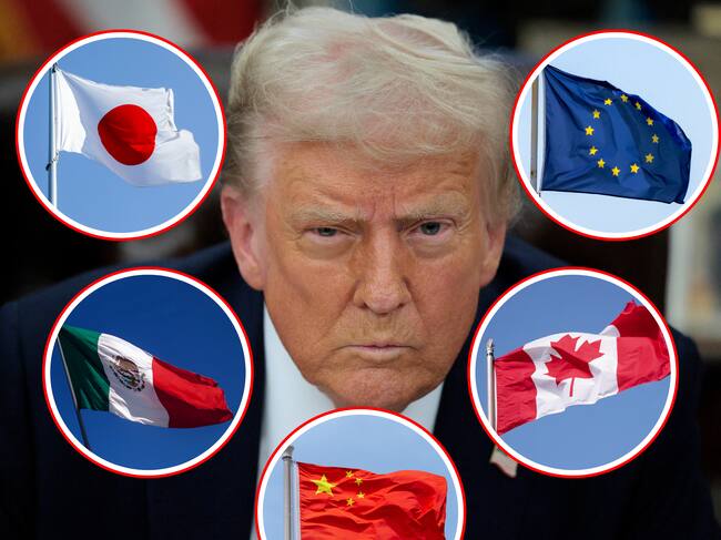 Luego de anunciar aranceles contra China, Canadá, México, amenazar a la Unión Europea y preocupar a Japón, el mandatario indicó que “valdrá la pena” el sufrimiento que traerán las respuestas arancelarias de otros países.
(Foto: Caracol Radio / Getty)