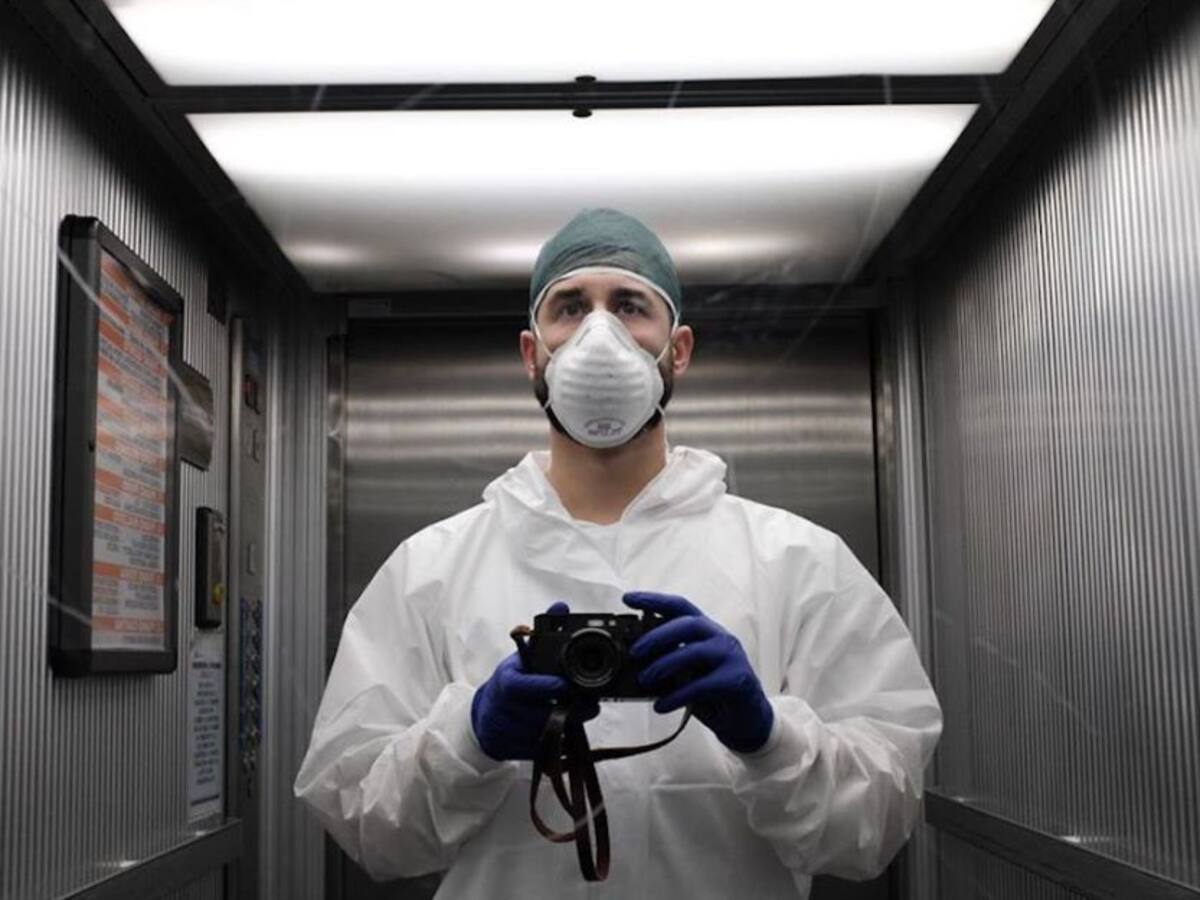 Enfermero de Italia fotografía la crisis por coronavirus en un hospital