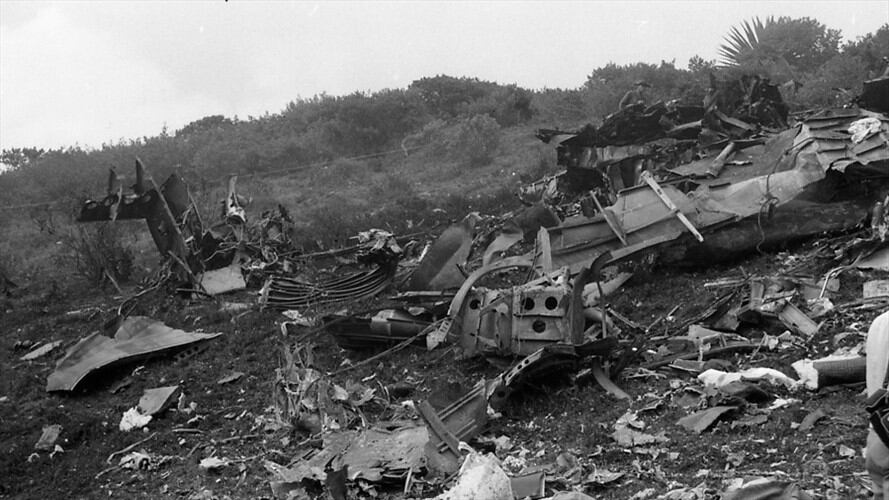 El vuelo 203 de Avianca fue un Boeing 727-21 que resultó destruido en pleno vuelo sobre Soacha, el lunes 27 de noviembre de 1989. Foto: Colprensa