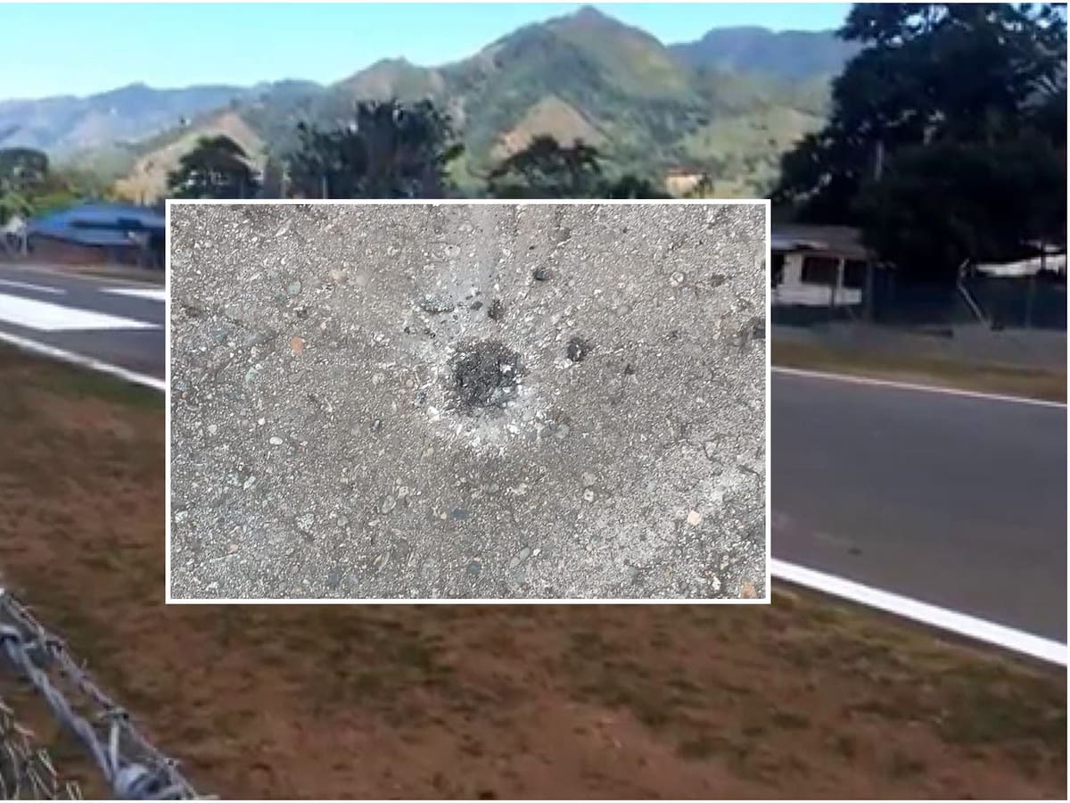 Atentado con dron a la pista de aterrizaje del municipio de Planadas, Tolima