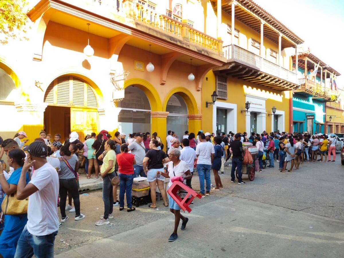 Banco Agrario extendió jornadas de trabajo en Cartagena por pagos de Renta Ciudadana