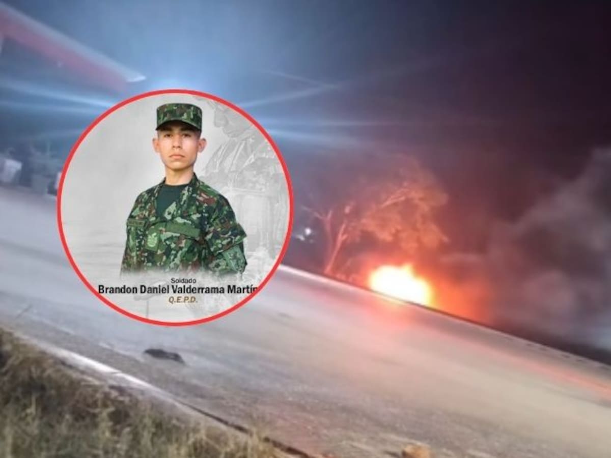 Un soldado santandereano entre los fallecidos tras ataque del ELN a base militar en Aguachica