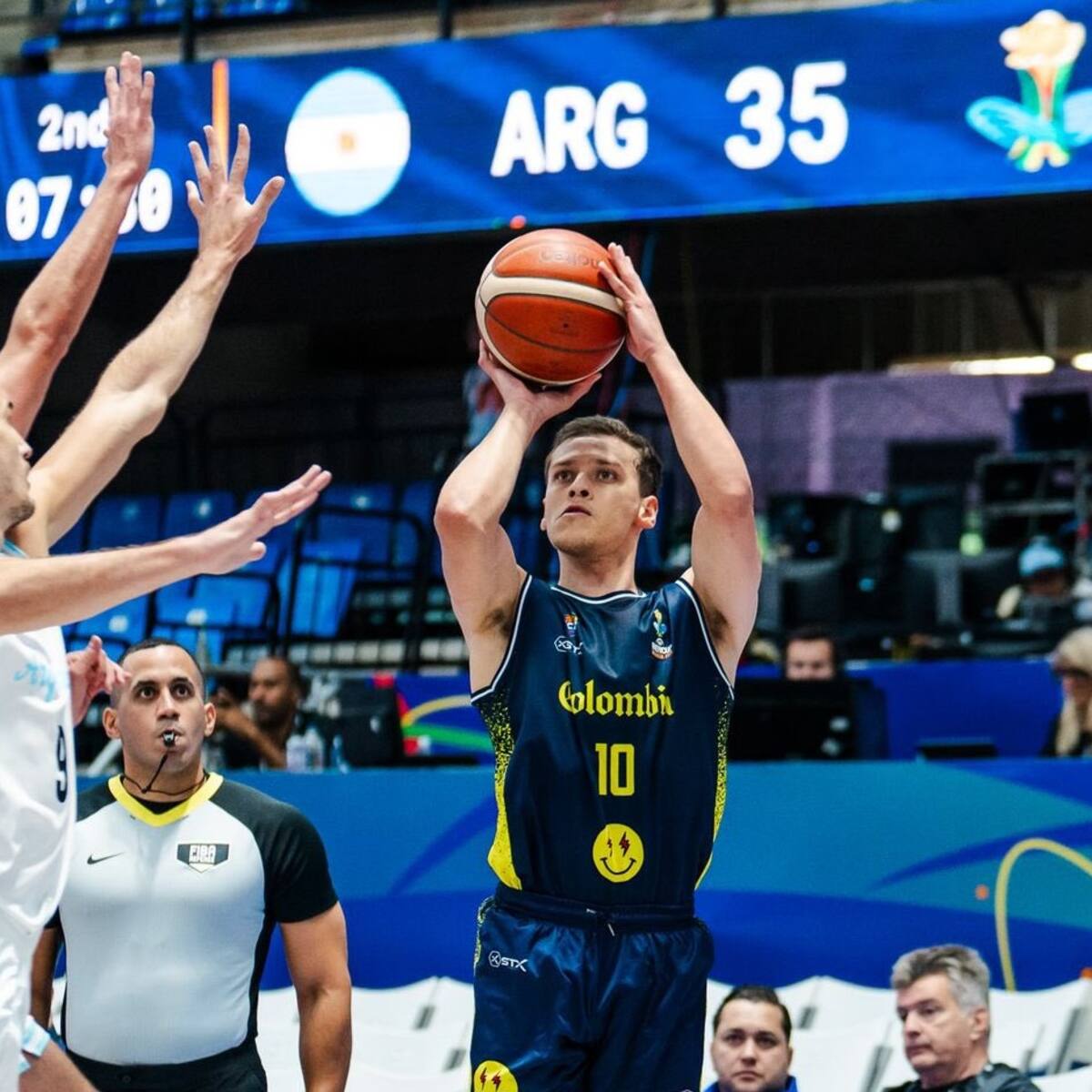 Colombia hizo historia en el baloncesto tras juego con Argentina: Así fue la hazaña