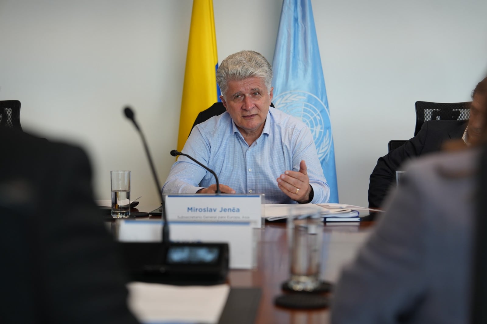 Miroslav Jenča, representante de la Misión de Verificación de la ONU en Colombia.