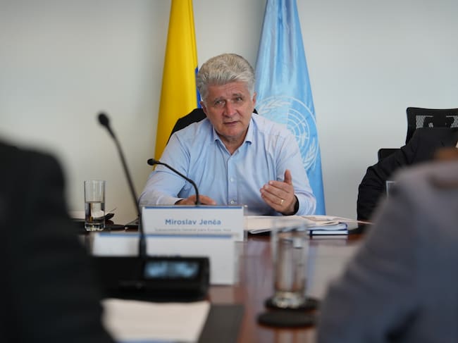 Miroslav Jenča, representante de la Misión de Verificación de la ONU en Colombia.