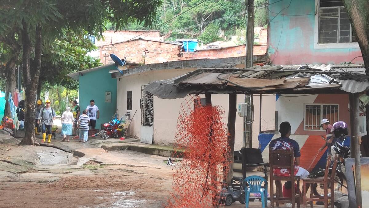 Tres barrios en máxima alerta por lluvias en Bucaramanga