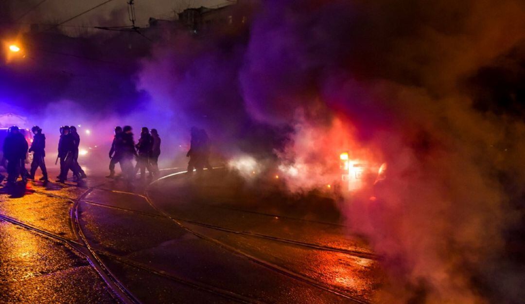 Manifestaciones en Rusia