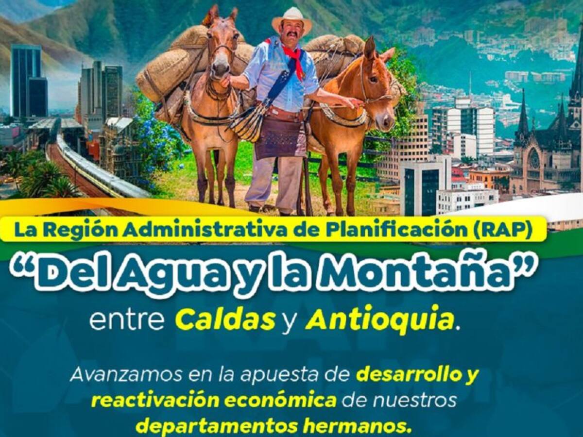 Asamblea de Caldas da luz verde para crear la RAP con Antioquia