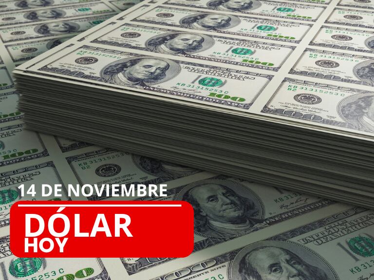 Precio del dólar HOY 14 de noviembre/ vía Getty Images
