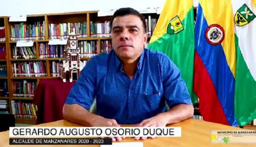 Gerardo Augusto Osorio Duque, Alcalde de Manzanares