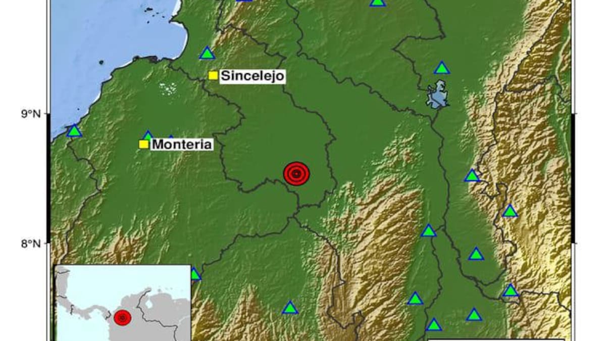 Nuevos sismos en el sur de Sucre en zona de influencia de la falla Romeral