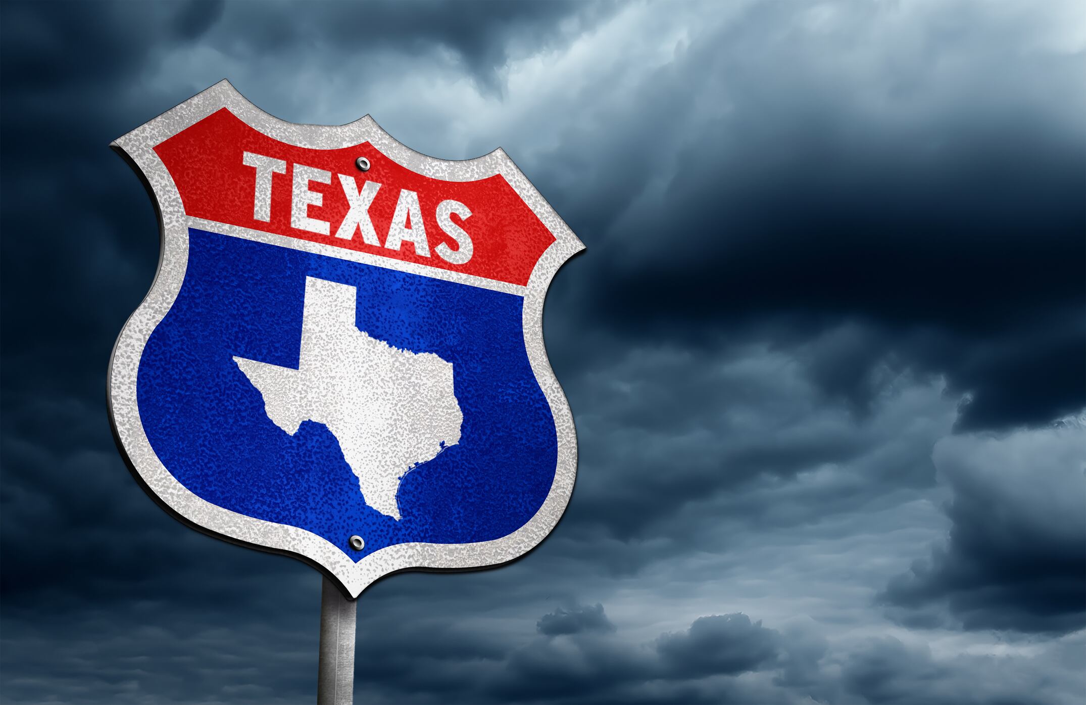 Mapa de Texas, estado de Estados Unidos. Foto: Getty Images.