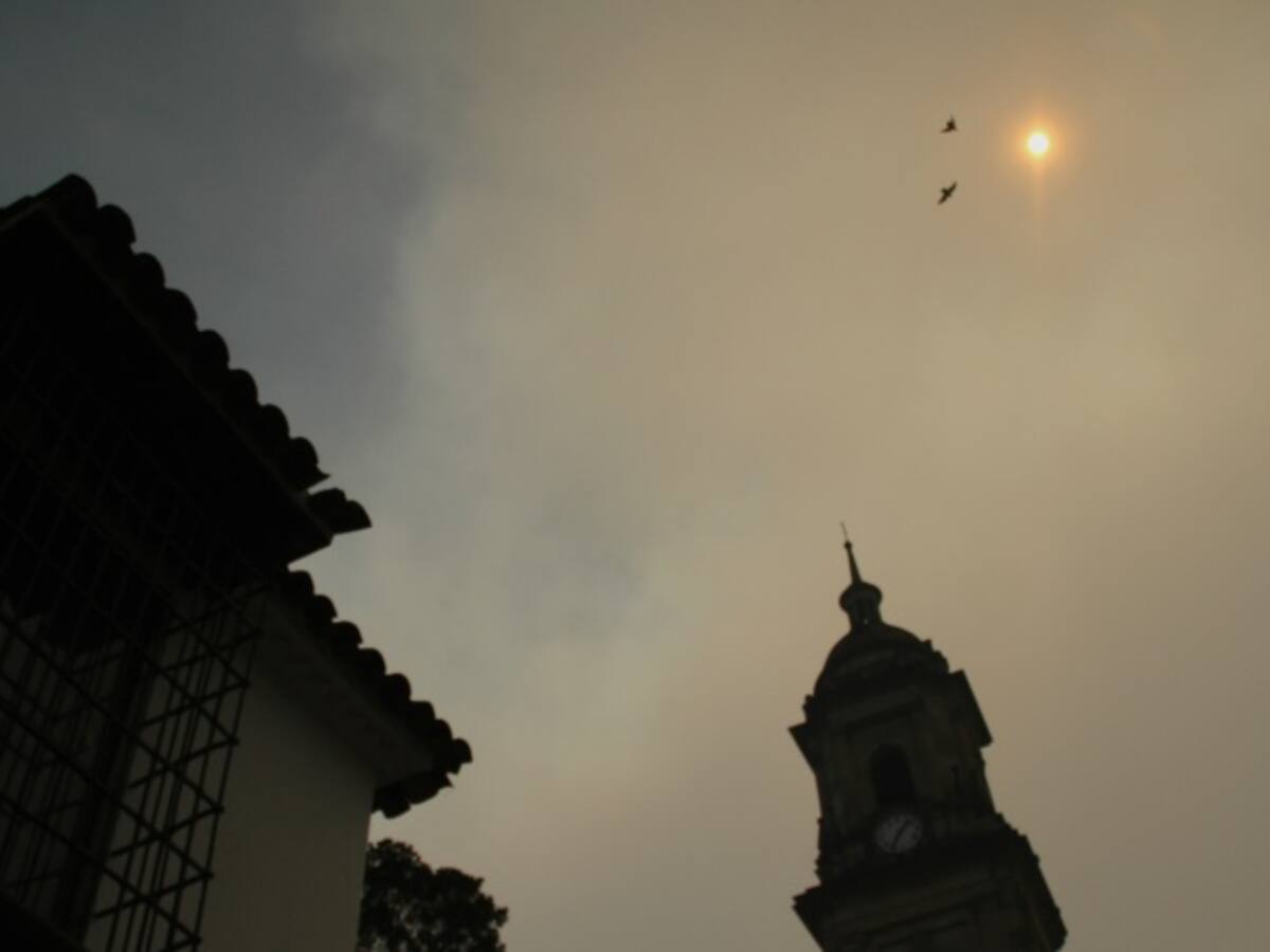 Alerta amarilla en la calidad del aire por incendio forestal