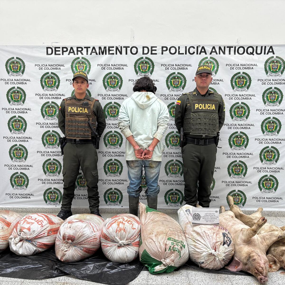 Capturado un hombre que transportaba casi media tonelada de carne en mal estado en Entrerríos