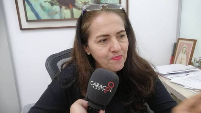 Secretaria de hacienda de Cúcuta, María Virginia Valencia