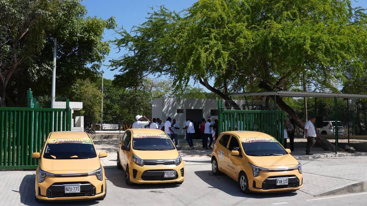 Taxistas que prestan servicio hacia La Boquilla tendrán nueva estación en Chambacú