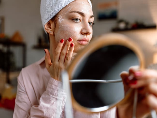 Cuidado de la piel imagen de referencia. Foto: Getty Images.