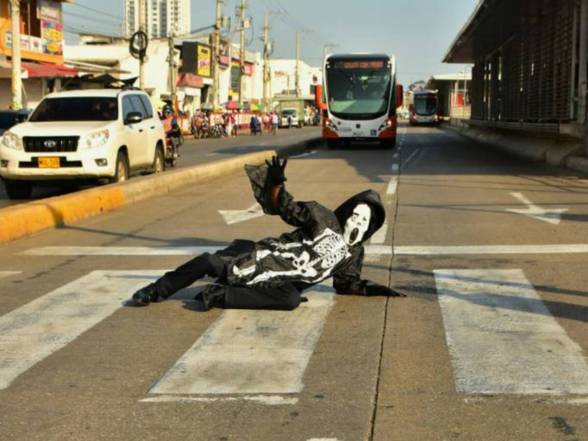 Intervención, prevención y formación dirigida a actores viales en Cartagena