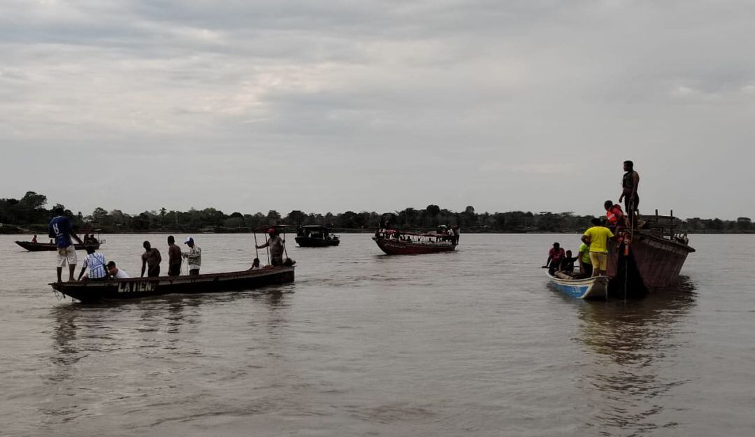La Armada de Colombia no escatima esfuerzos para lograr la ubicación de otra menor que aún continúa desaparecida