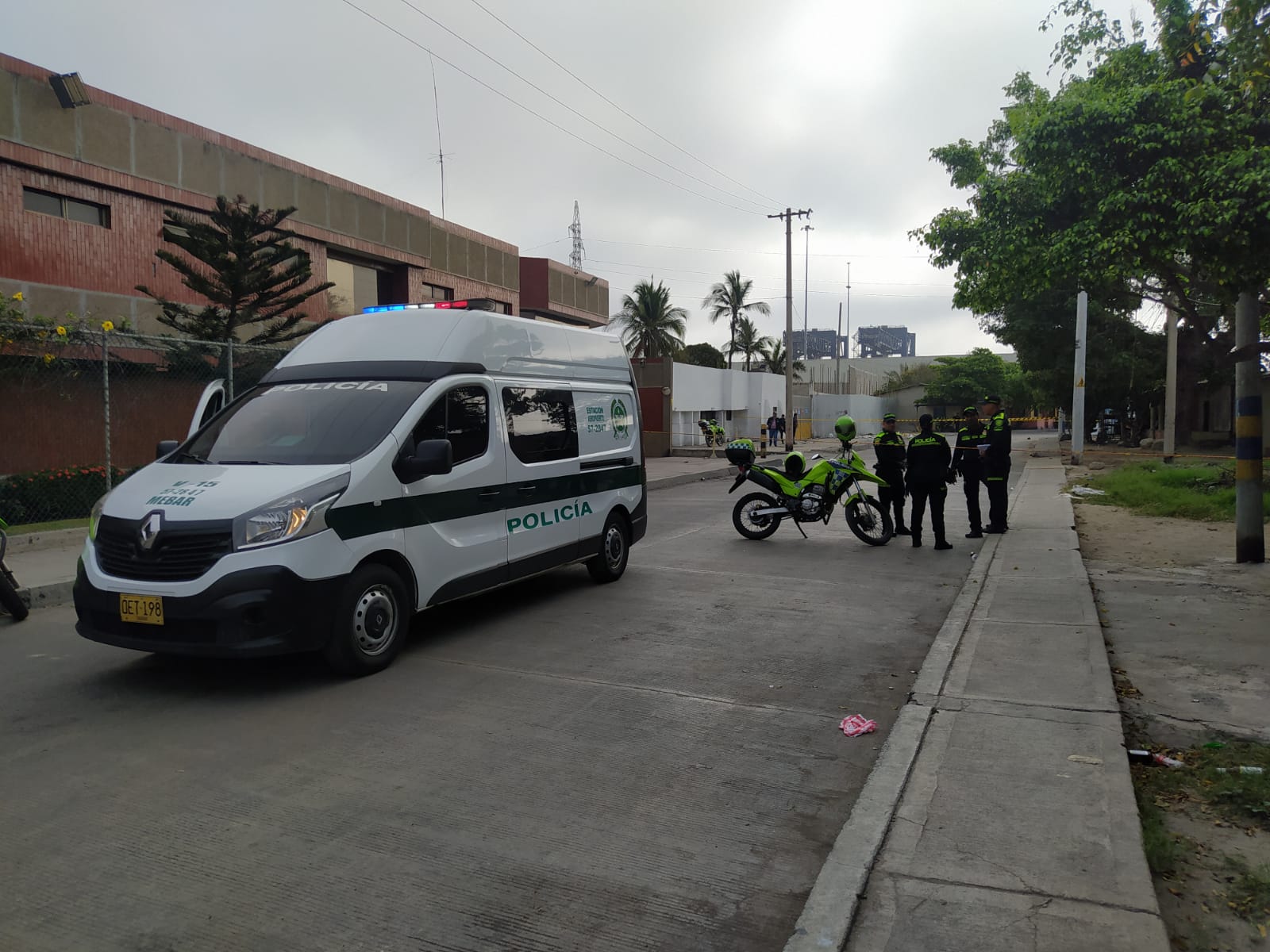 Sitio donde ocurrió la masacre del barrio Villanueva