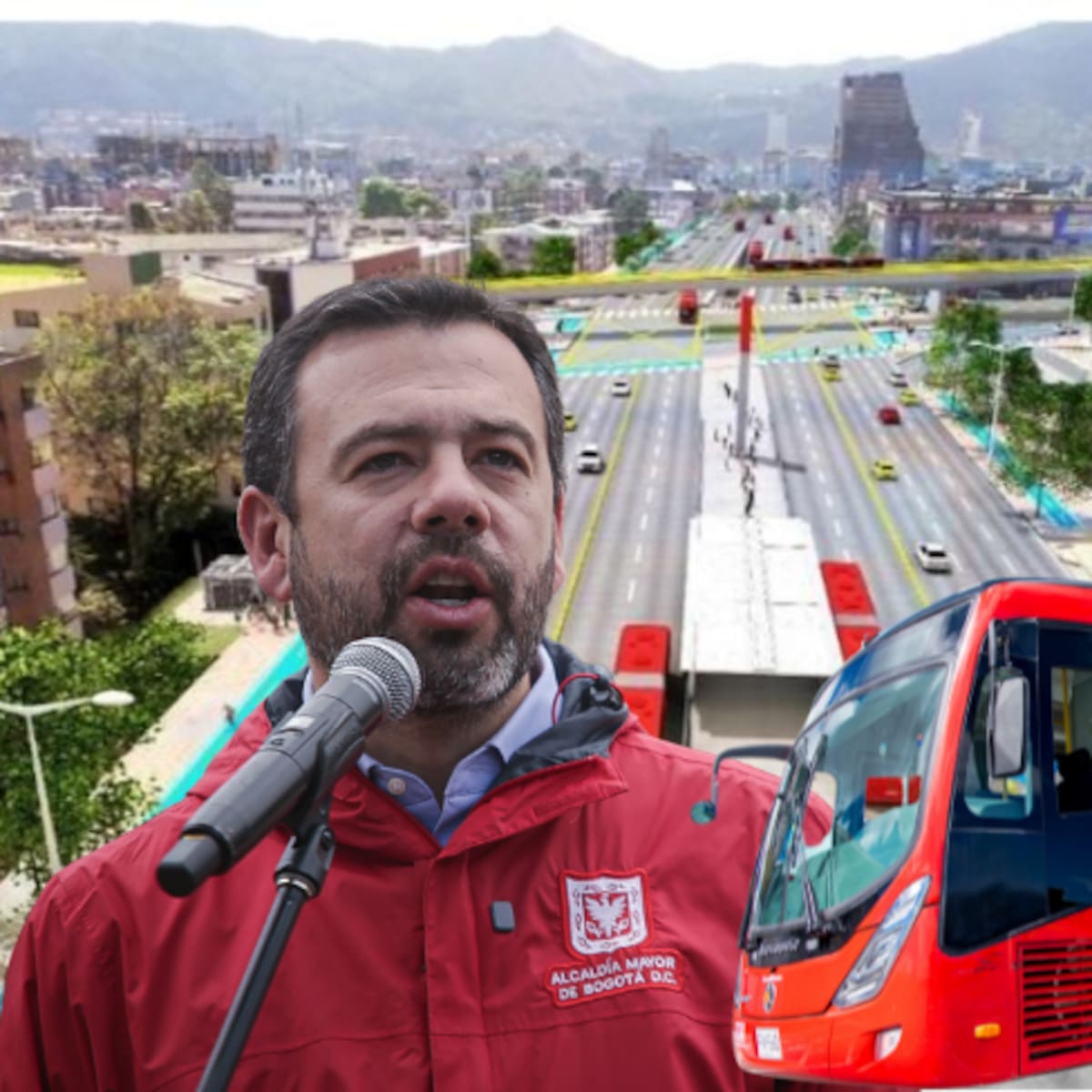 Carlos Fernando Galán y el IDU confirmaron cuándo estará lista la troncal Av. 68 de Transmilenio