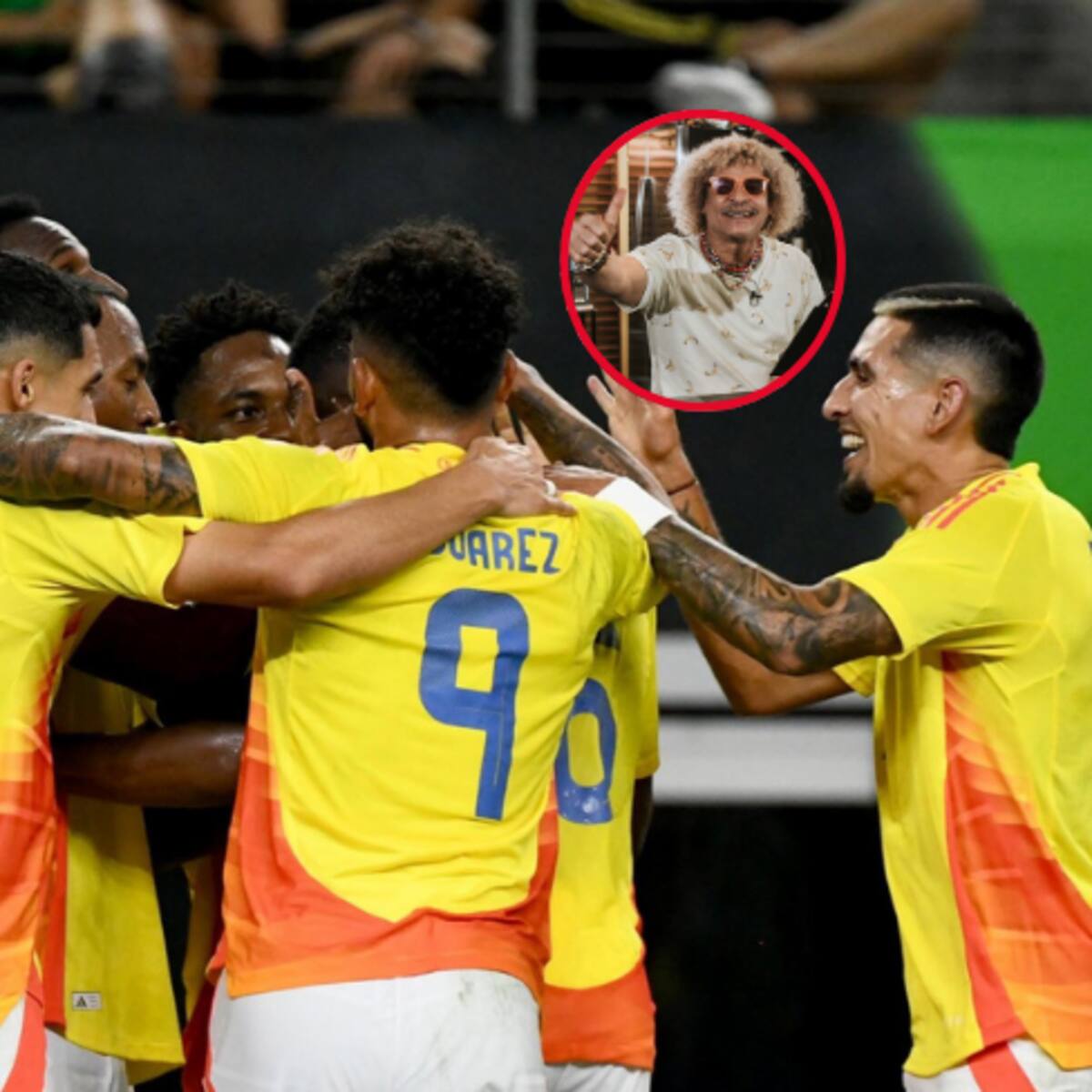 El Pibe Valderrama eligió a sus tres figuras en la goleada de la Selección Colombia a México