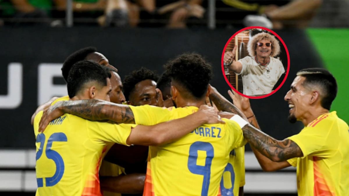 El Pibe Valderrama eligió a sus tres figuras en la goleada de la Selección Colombia a México