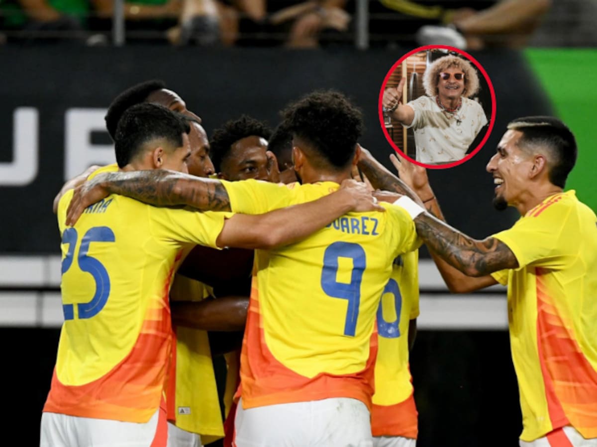 El Pibe Valderrama eligió a sus tres figuras en la goleada de la Selección Colombia a México