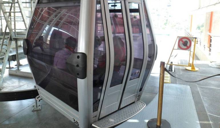 Por mantenimiento suspenden una línea del cable en Manizales