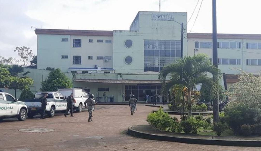 Hospital San Andrés del puerto de Tumaco, Nariño.