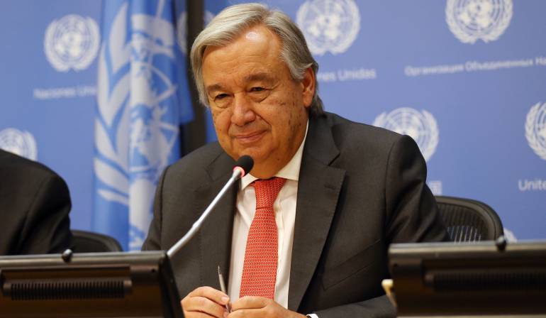 Antonio Guterres.