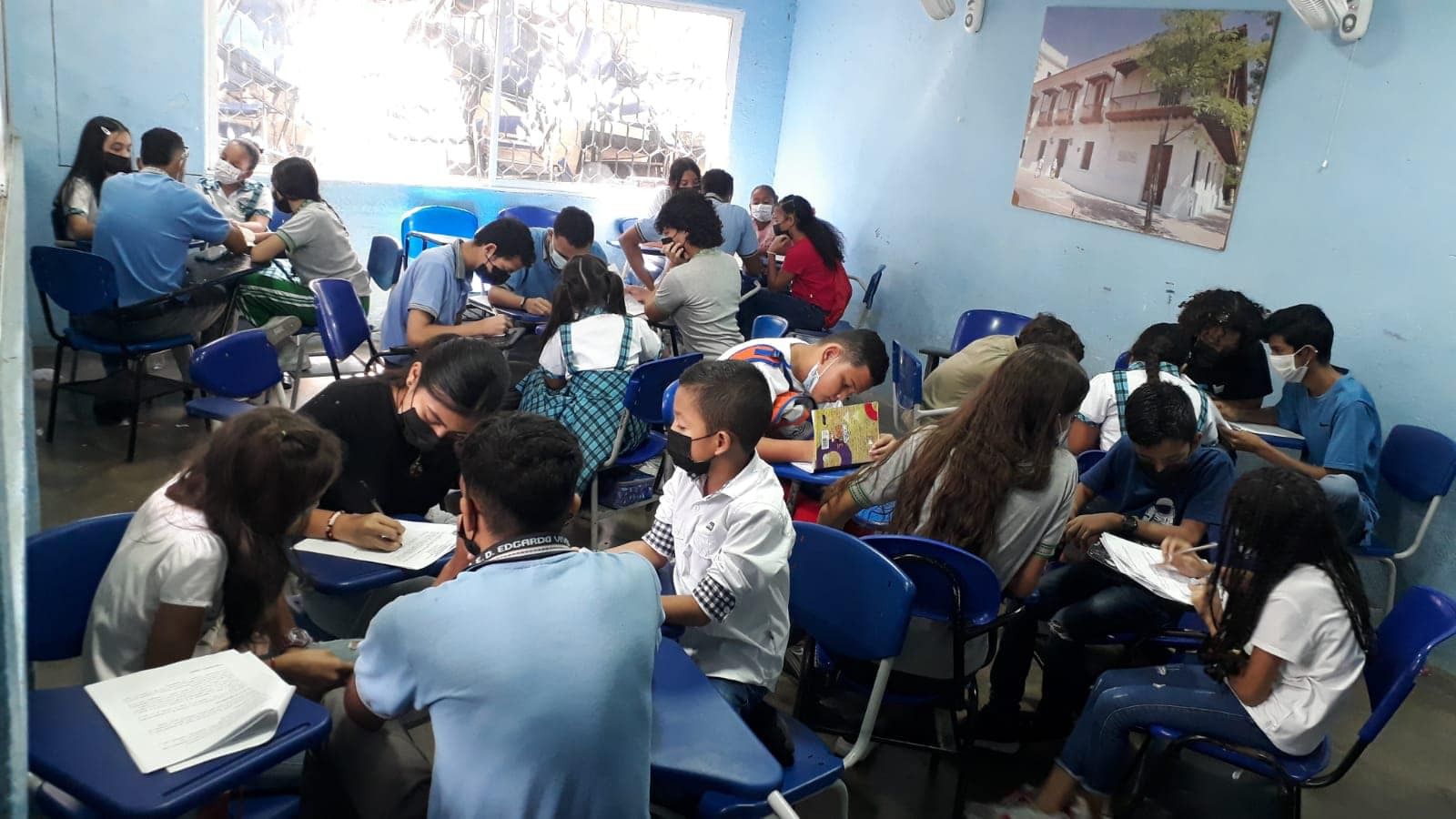 Brote de posible intoxicación  en colegio de Santa Marta deja varios estudiantes afectados/ Alcaldía de Santa Marta.